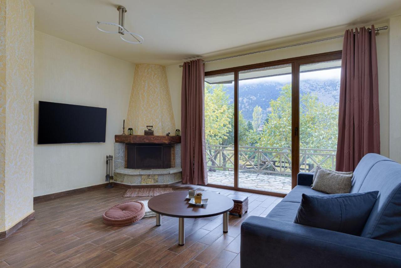 Parnassus Dreamwood Chalet Eptálofosz Kültér fotó