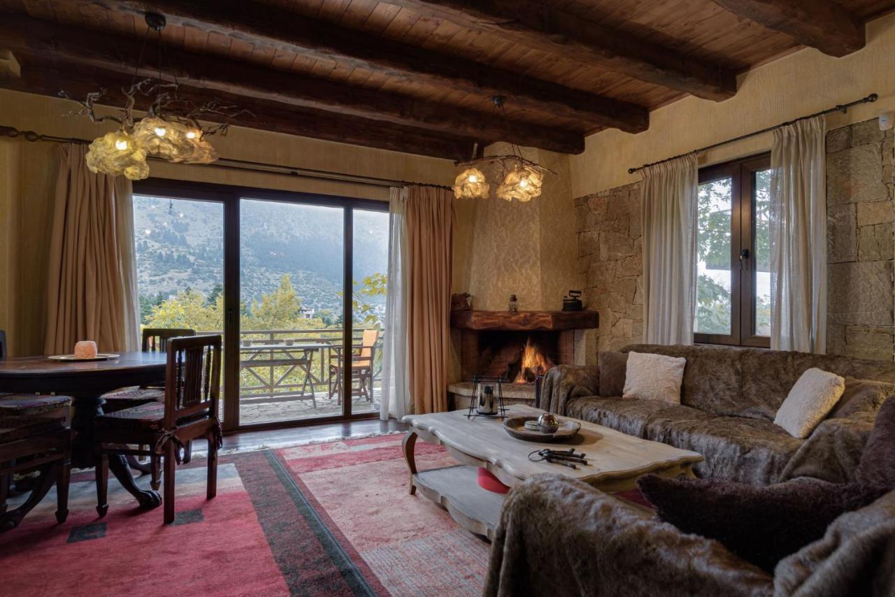 Parnassus Dreamwood Chalet Eptálofosz Kültér fotó
