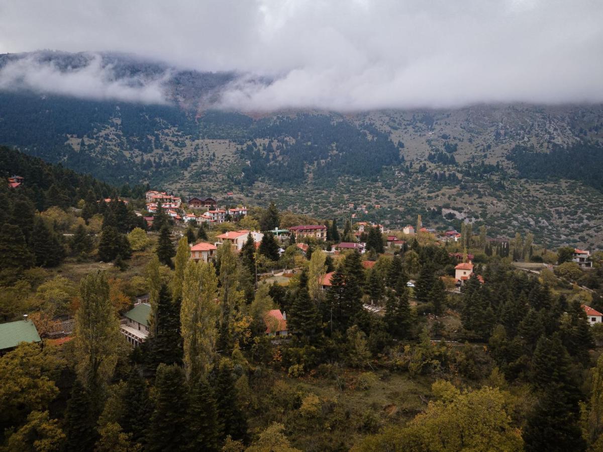 Parnassus Dreamwood Chalet Eptálofosz Kültér fotó
