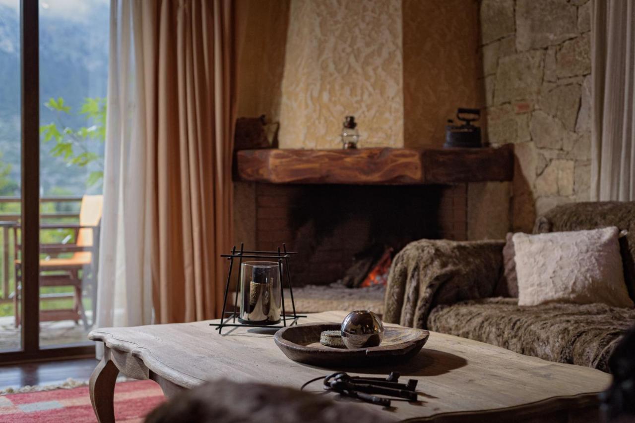 Parnassus Dreamwood Chalet Eptálofosz Kültér fotó