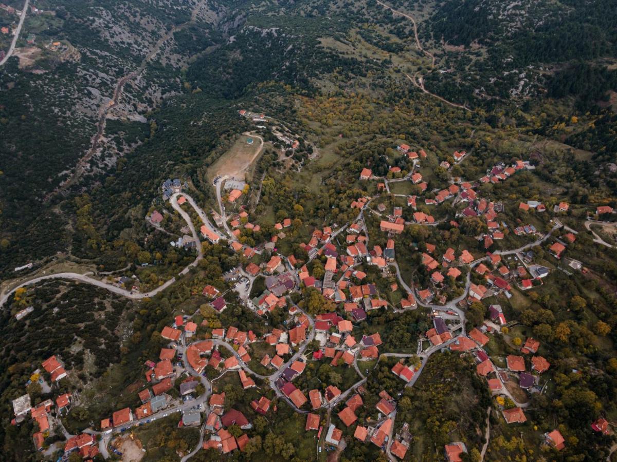 Parnassus Dreamwood Chalet Eptálofosz Kültér fotó