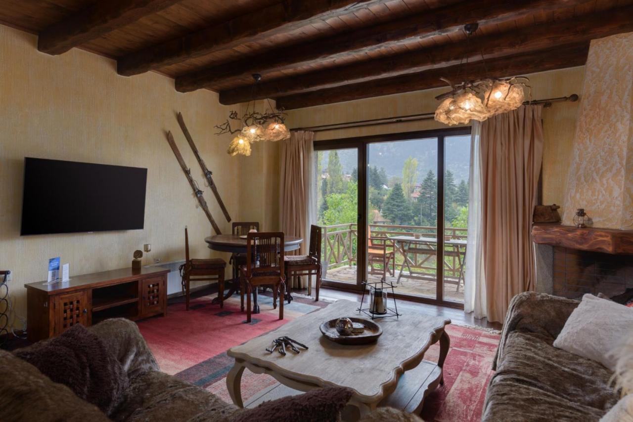 Parnassus Dreamwood Chalet Eptálofosz Kültér fotó